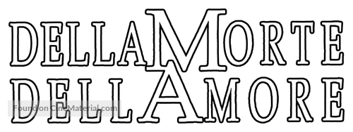 Dellamorte Dellamore - Italian Logo