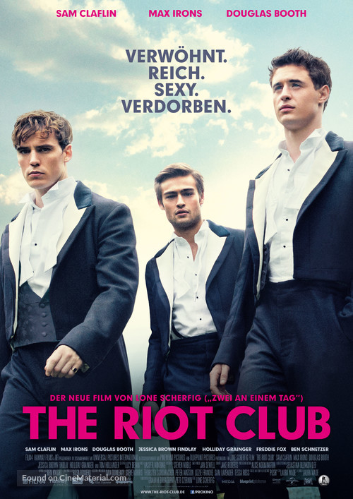 The Riot Club - German Movie Poster