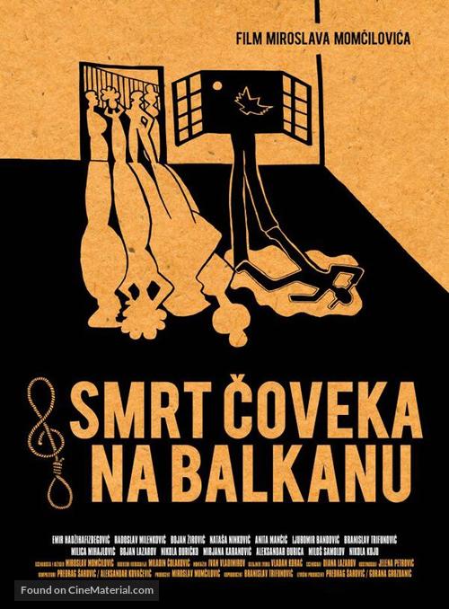 Smrt coveka na Balkanu - Serbian Movie Poster