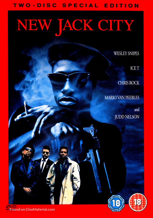 New Jack City - British DVD movie cover