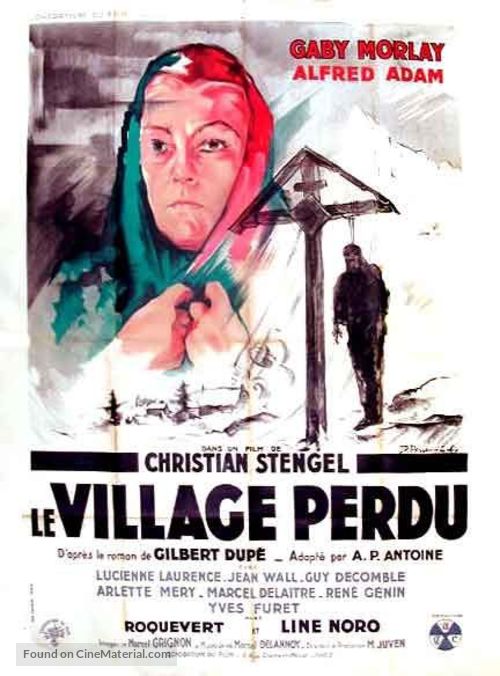 Le village perdu - French Movie Poster