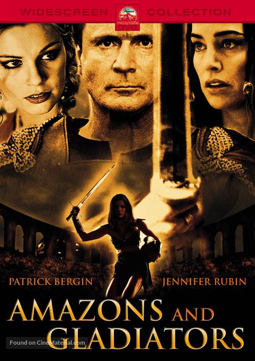 Amazons and Gladiators - German DVD movie cover