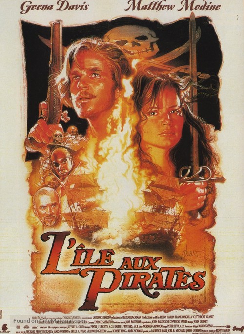 Cutthroat Island - French Movie Poster