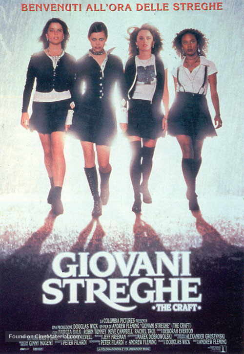 The Craft - Italian Movie Poster