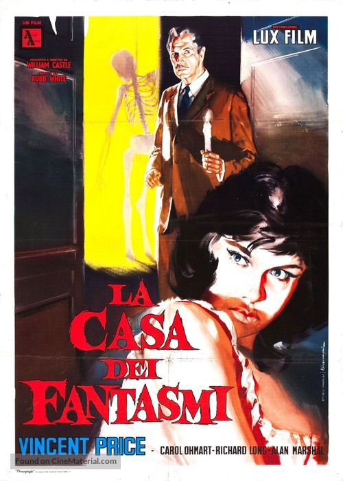 House on Haunted Hill - Italian Movie Poster