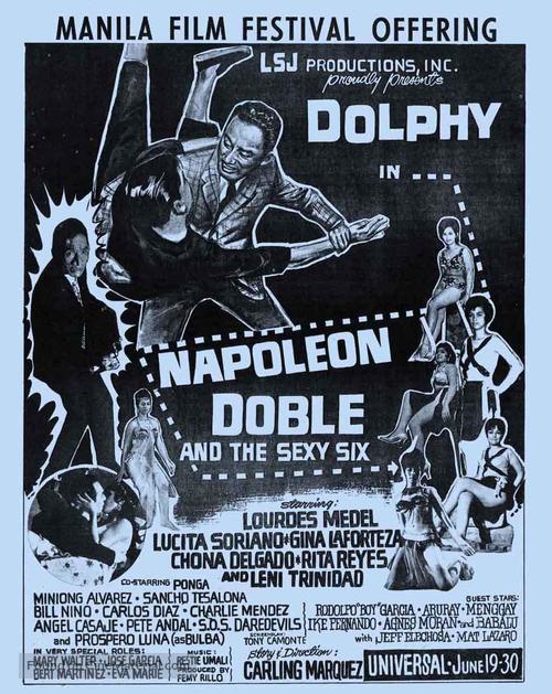 Napoleon Doble and the Sexy Six - Philippine Movie Poster