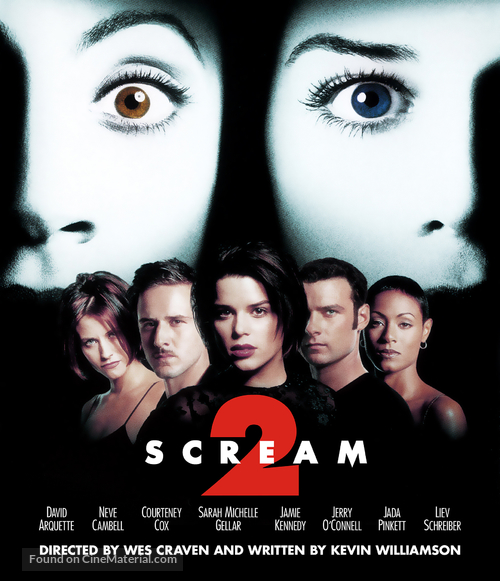 Scream 2 - Blu-Ray movie cover