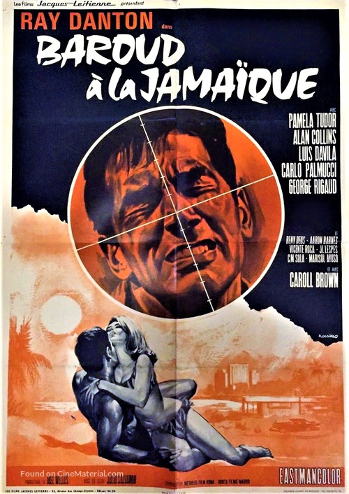 Llaman de Jamaica, Mr. Ward - French Movie Poster