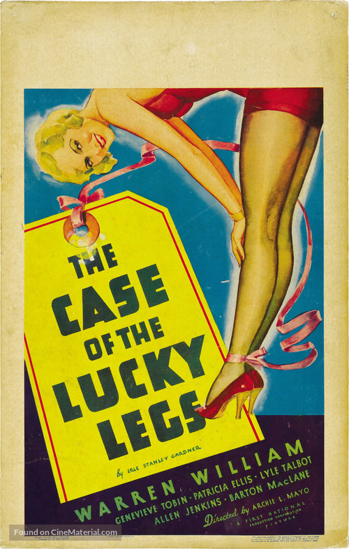 The Case of the Lucky Legs - Movie Poster