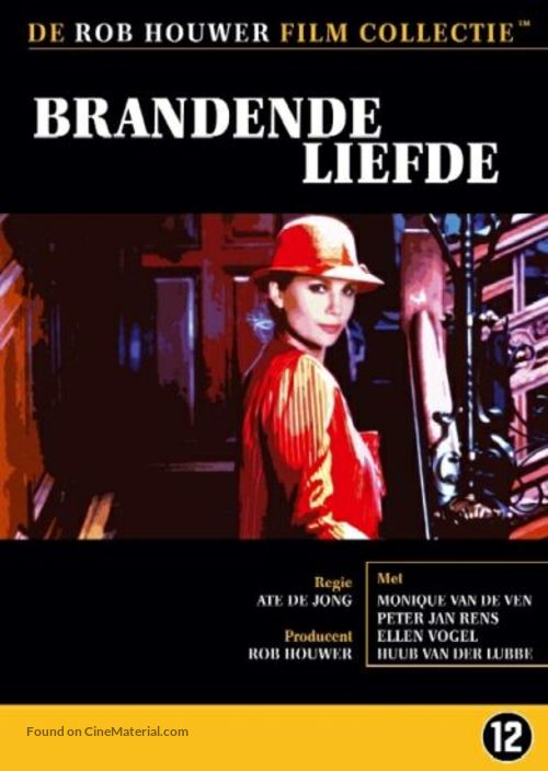 Brandende liefde - Dutch DVD movie cover