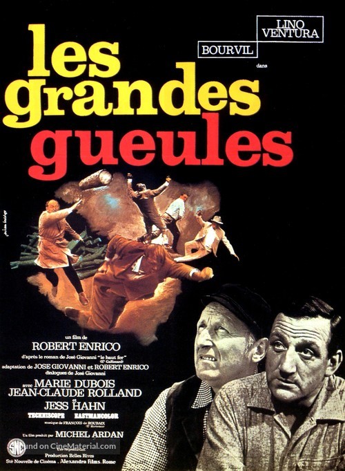 Les grandes gueules - French Movie Poster