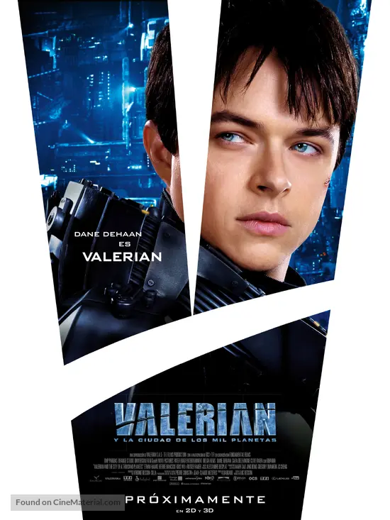 Valerian and the City of a Thousand Planets - Spanish Movie Poster