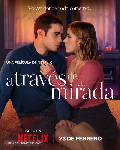 A trav&eacute;s de tu mirada - Spanish Movie Poster