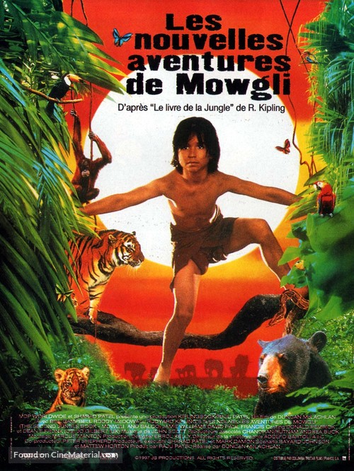 The Second Jungle Book: Mowgli &amp; Baloo - French Movie Poster