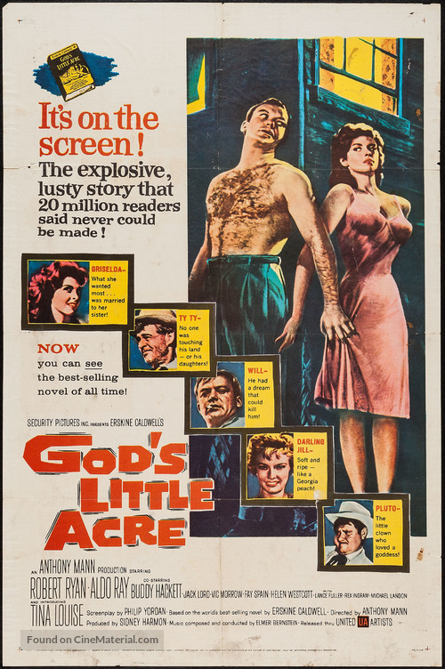 God&#039;s Little Acre - Movie Poster