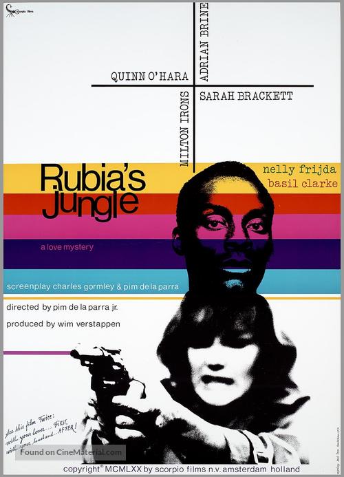 Rubia&#039;s Jungle - Dutch Movie Poster