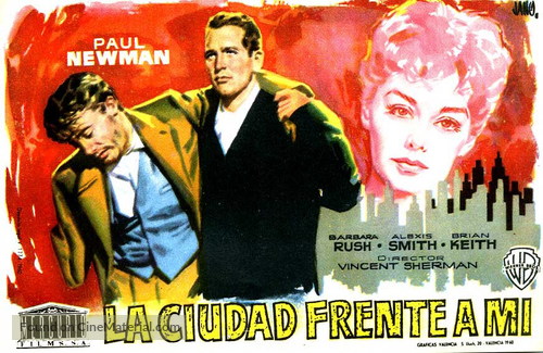 The Young Philadelphians - Spanish Movie Poster