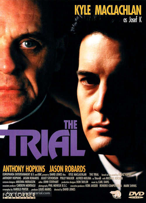 The Trial - DVD movie cover