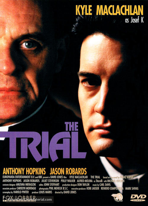 The Trial - DVD movie cover