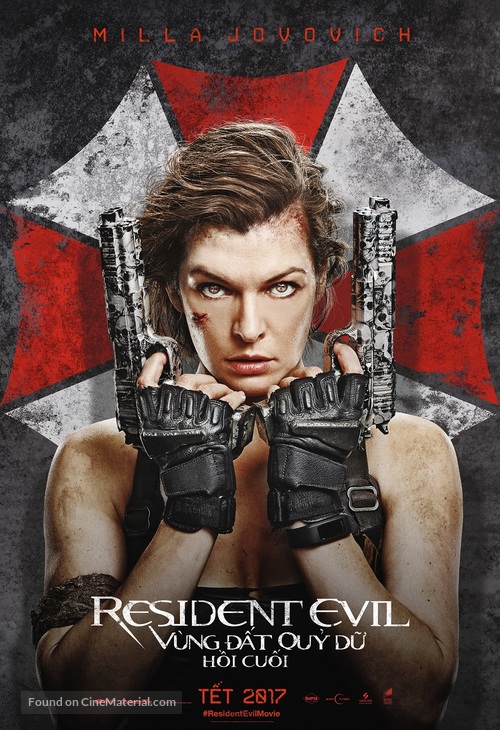 Resident Evil: The Final Chapter - Vietnamese Movie Poster