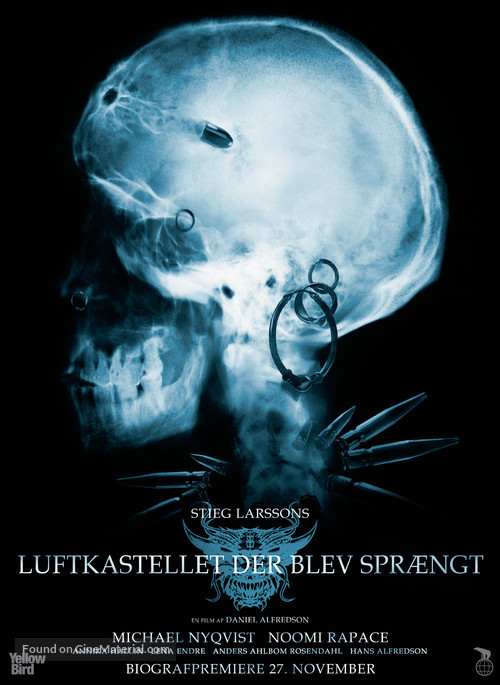 Luftslottet som spr&auml;ngdes - Danish Movie Poster