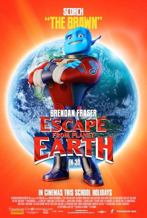 Escape from Planet Earth - Australian Movie Poster