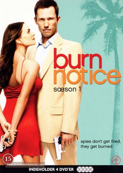 &quot;Burn Notice&quot; - Danish DVD movie cover