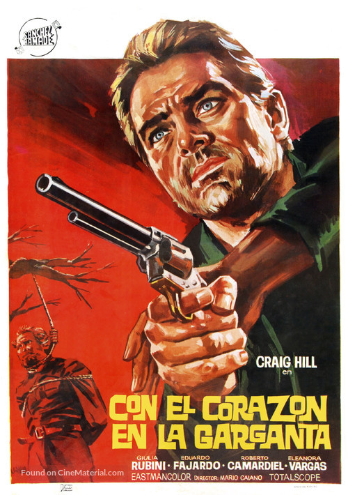 Sette pistole per un massacro - Spanish Movie Poster