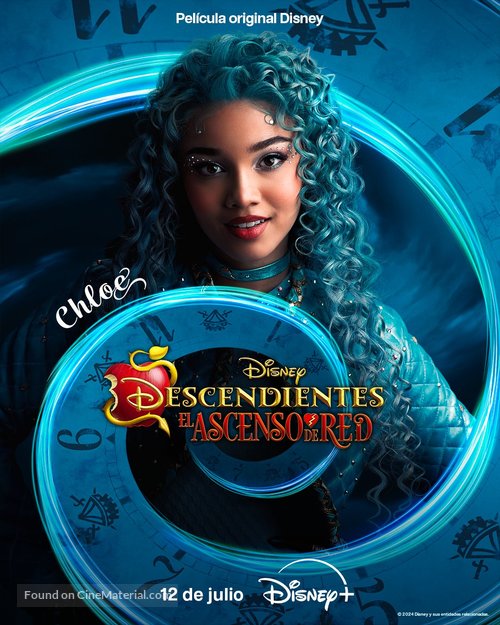 Descendants: The Rise of Red - Argentinian Movie Poster