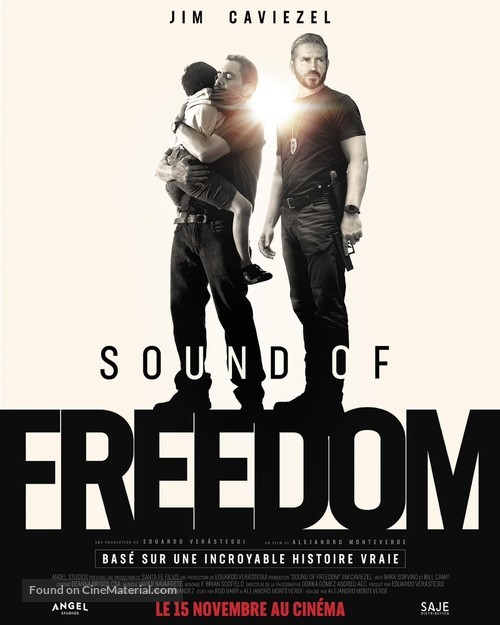 Sound of Freedom - French Movie Poster