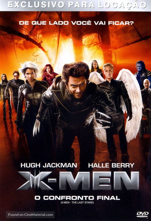 X-Men: The Last Stand - Brazilian Movie Cover