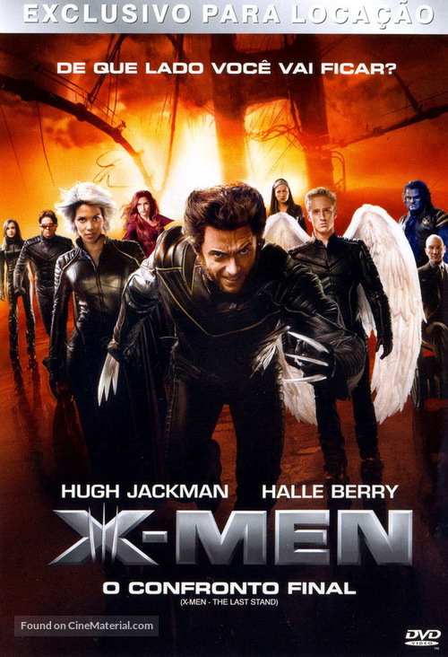 X-Men: The Last Stand - Brazilian Movie Cover