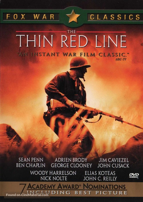 The Thin Red Line - DVD movie cover
