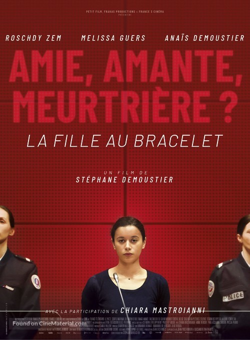 La fille au bracelet - French Movie Poster