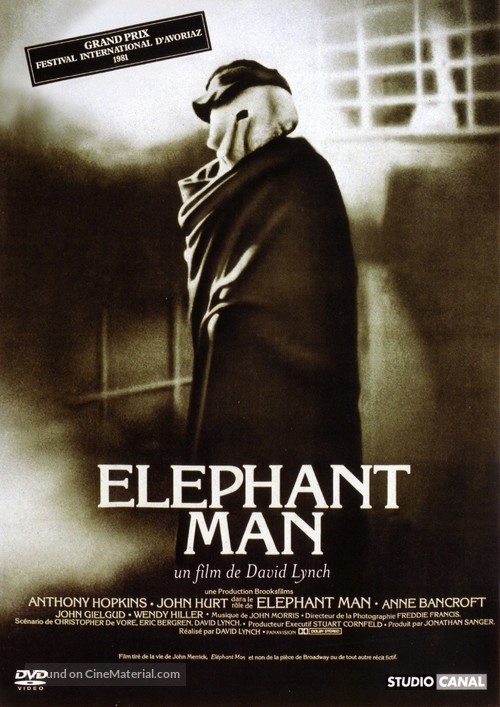 The Elephant Man - French DVD movie cover