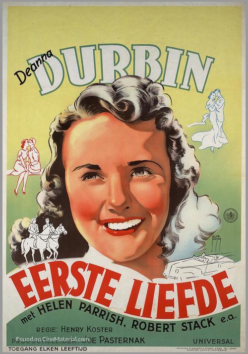First Love - Dutch Movie Poster