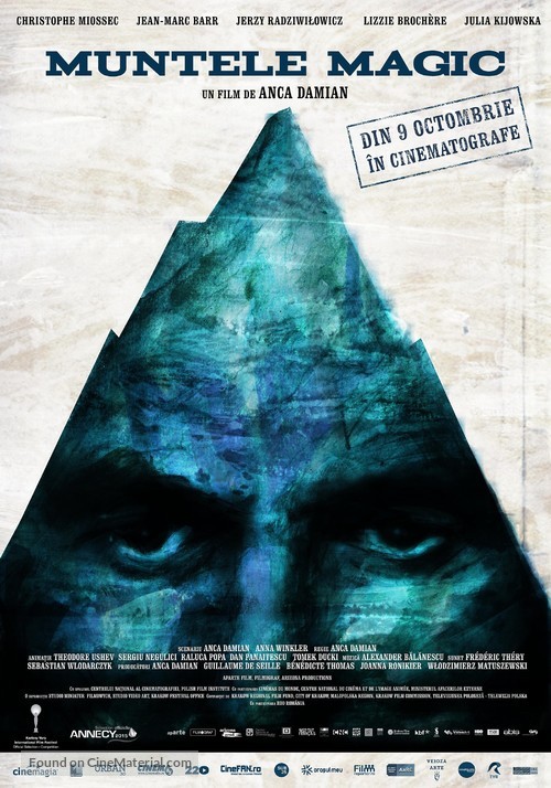 La montagne magique - Romanian Movie Poster