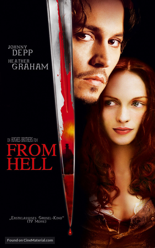 From Hell - DVD movie cover