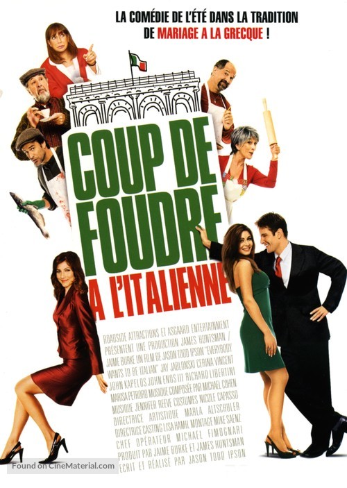 Everybody Wants to Be Italian - French DVD movie cover