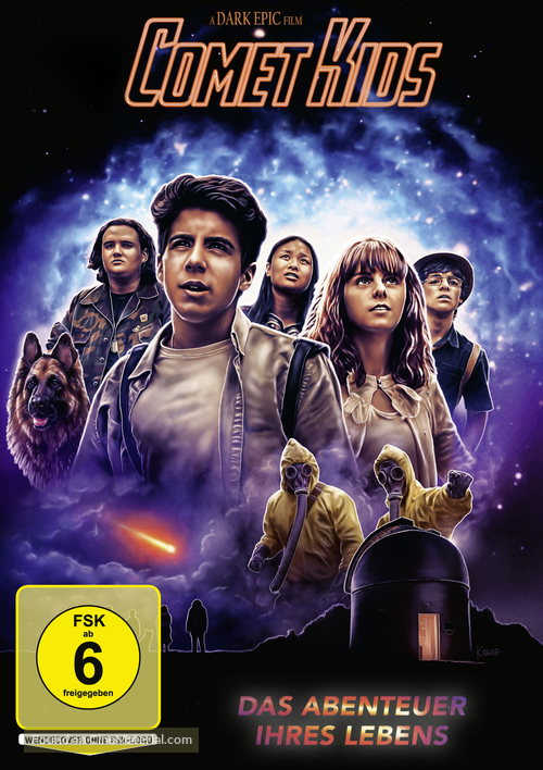 The Comet Kids - German DVD movie cover