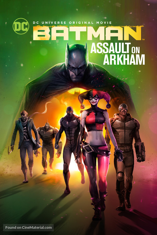 Batman: Assault on Arkham - DVD movie cover