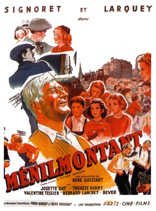 M&eacute;nilmontant - French Movie Poster