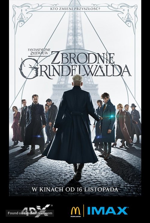 Fantastic Beasts: The Crimes of Grindelwald - Polish Movie Poster