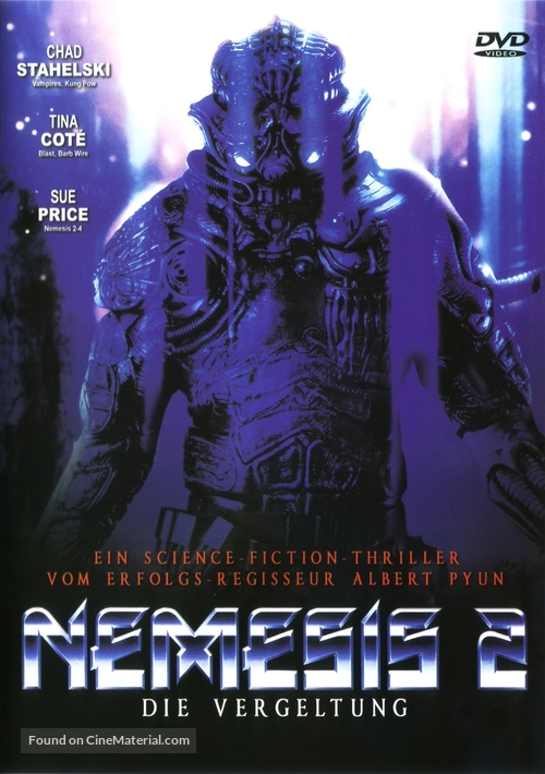 Nemesis 2: Nebula - German DVD movie cover