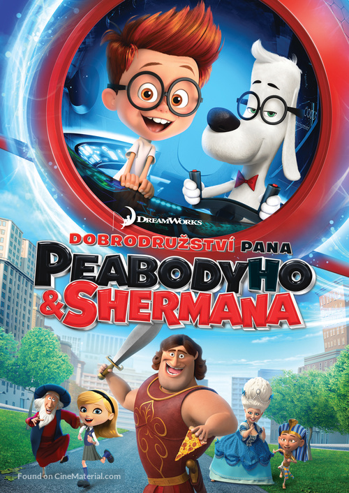 Mr. Peabody &amp; Sherman - Czech DVD movie cover