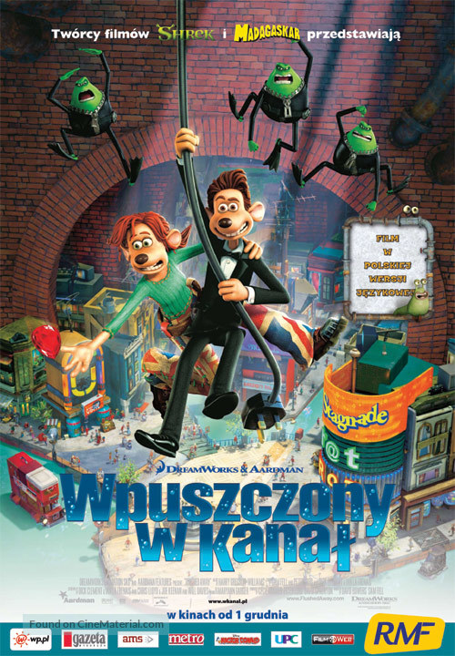 Flushed Away - Polish Movie Poster