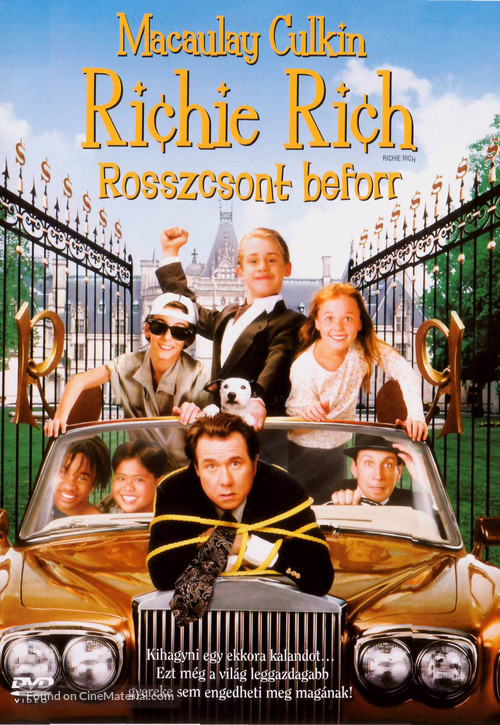Ri&cent;hie Ri&cent;h - Hungarian DVD movie cover