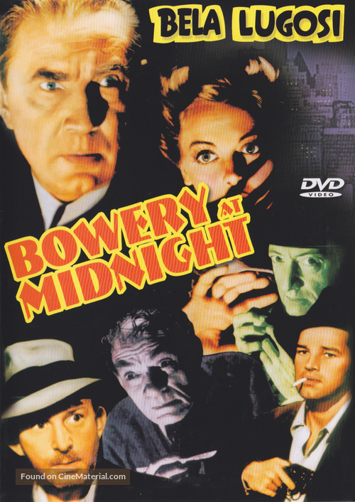 Bowery at Midnight - DVD movie cover