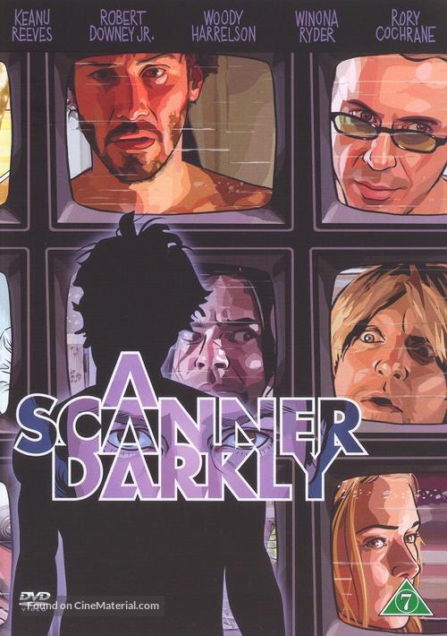 A Scanner Darkly - Danish Movie Cover