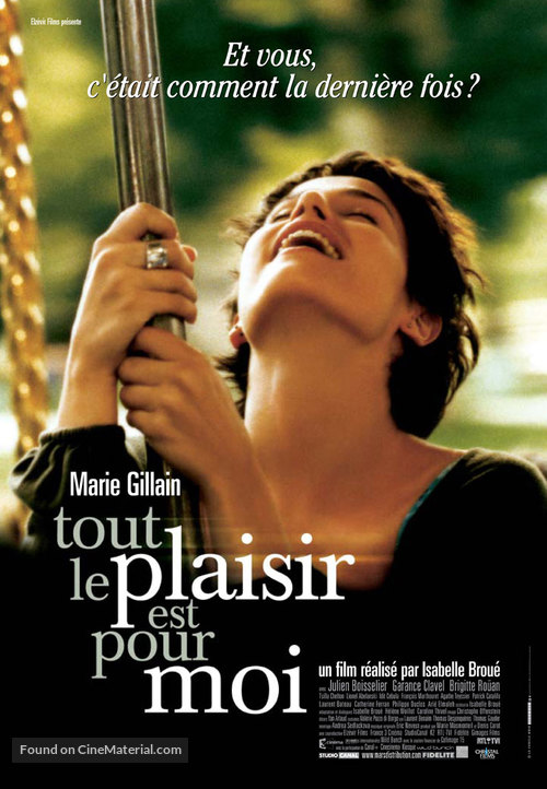 Tout le plaisir est pour moi - Canadian poster